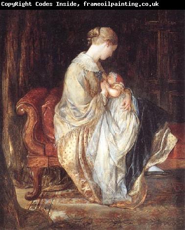 Charles west cope RA The Young Mother